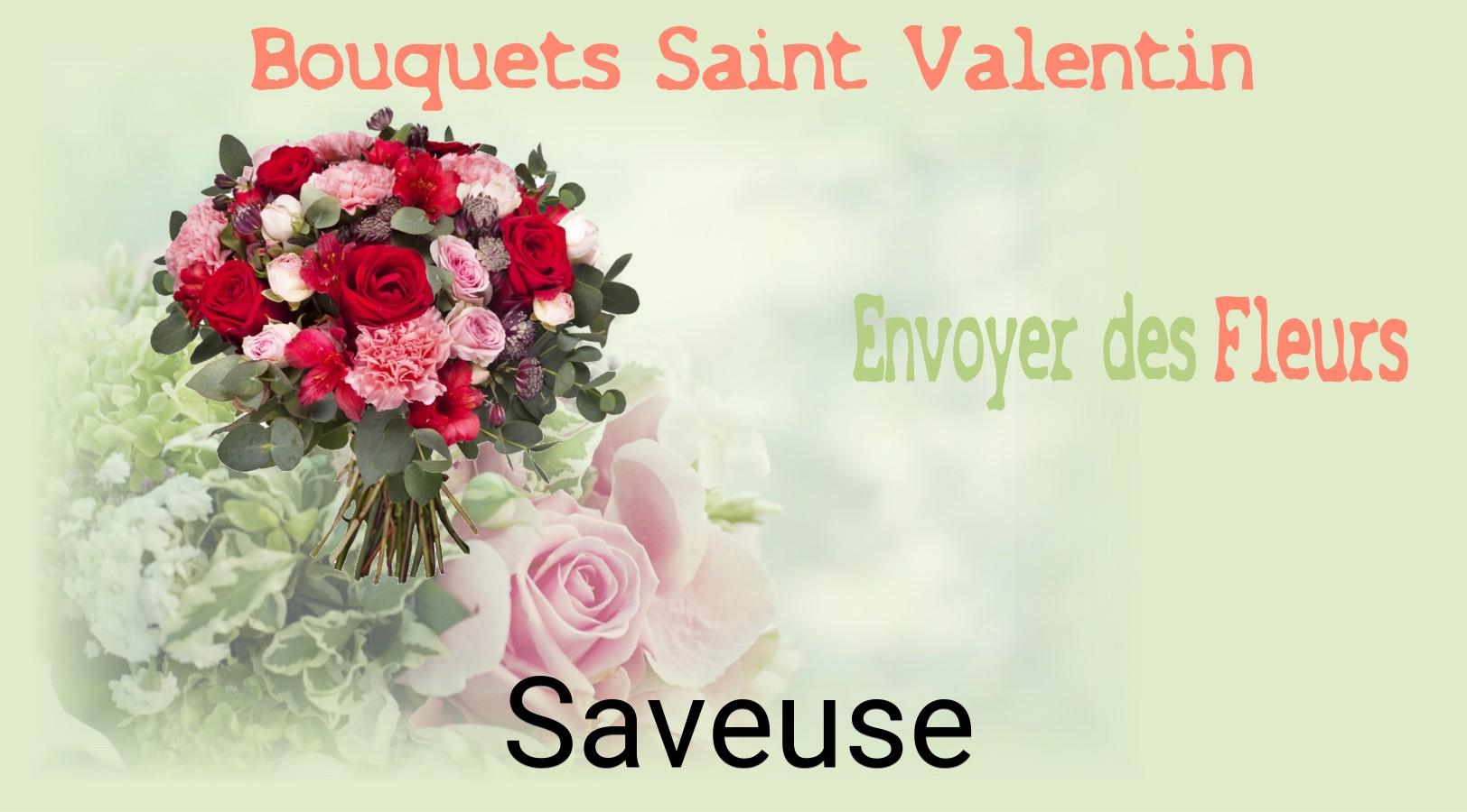 Roses de Saint-Valentin livrées à Saveuse